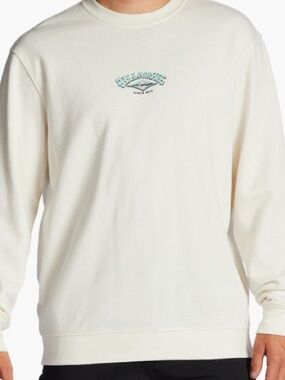 billabong graphic crewneck